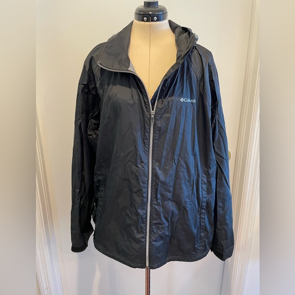 Columbia Switchback II Jacket Black Size 2X - Picture 1 of 9